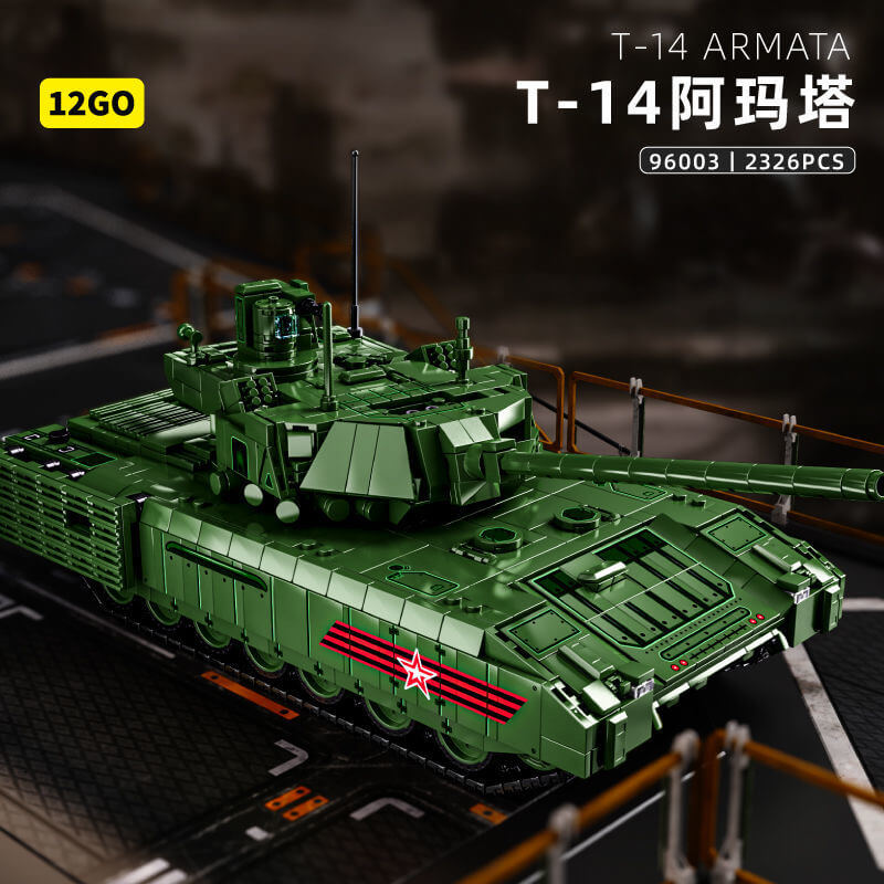 12GO 96003 T-14 Armata Tank-Afobrick