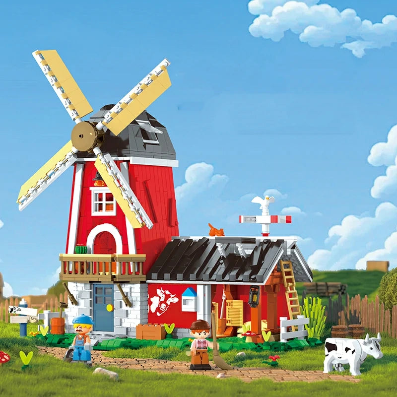 Haviland セット Iambrick 40201 Windmill Dairy Workshop