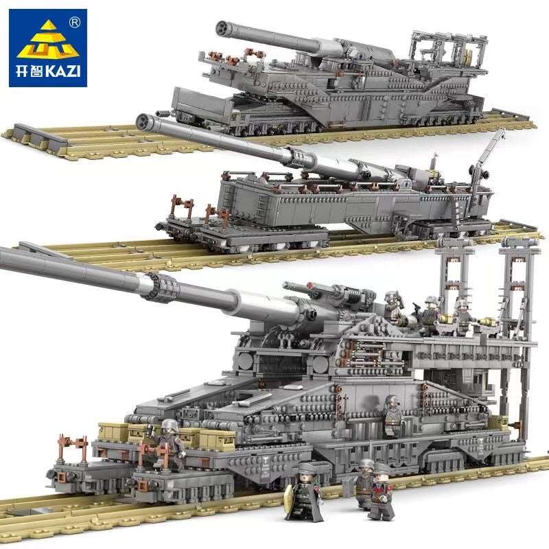 KAZI KY10005 German 800mm Railway Gun Dora-Afobrick