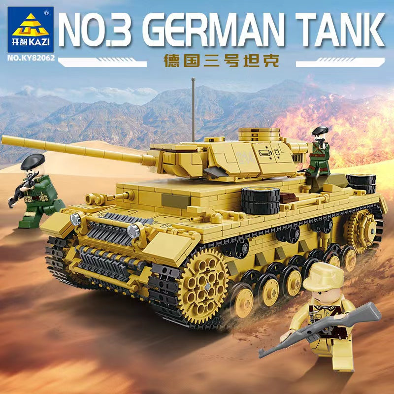 KAZI KY82062 Panzer III-Afobrick