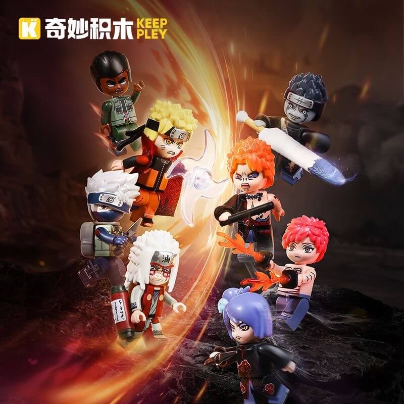 カホン　ハニーメイプル　I Keeppley 79002 Naruto Minifigure-Afobrick
