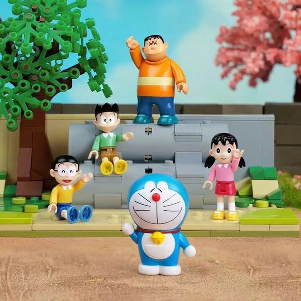 Keeppley K20409 Doraemon Cement Pipe Vacant Land