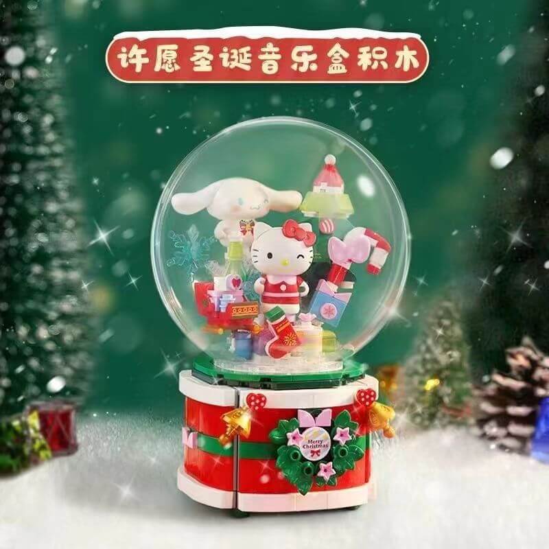 Keeppley K20836 HelloKitty Christmas Music Box-Afobrick