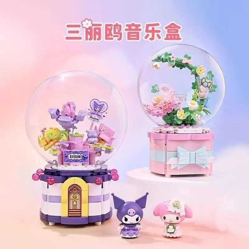 Keeppley Melody and Kuromi Music Box-Afobrick