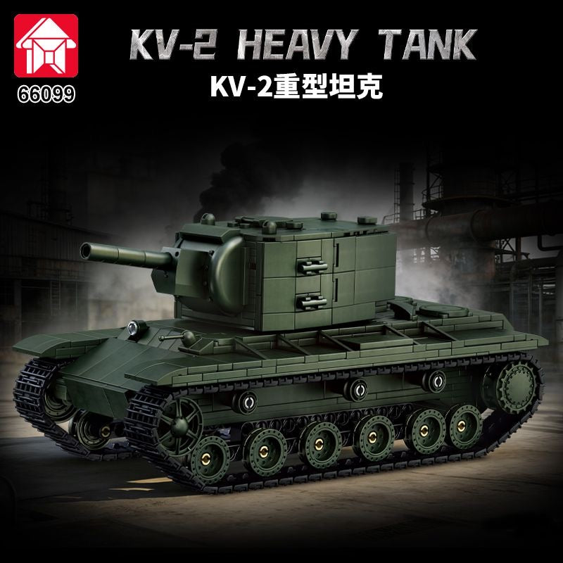 LEYI 66099 KV-2 Heavy Tank