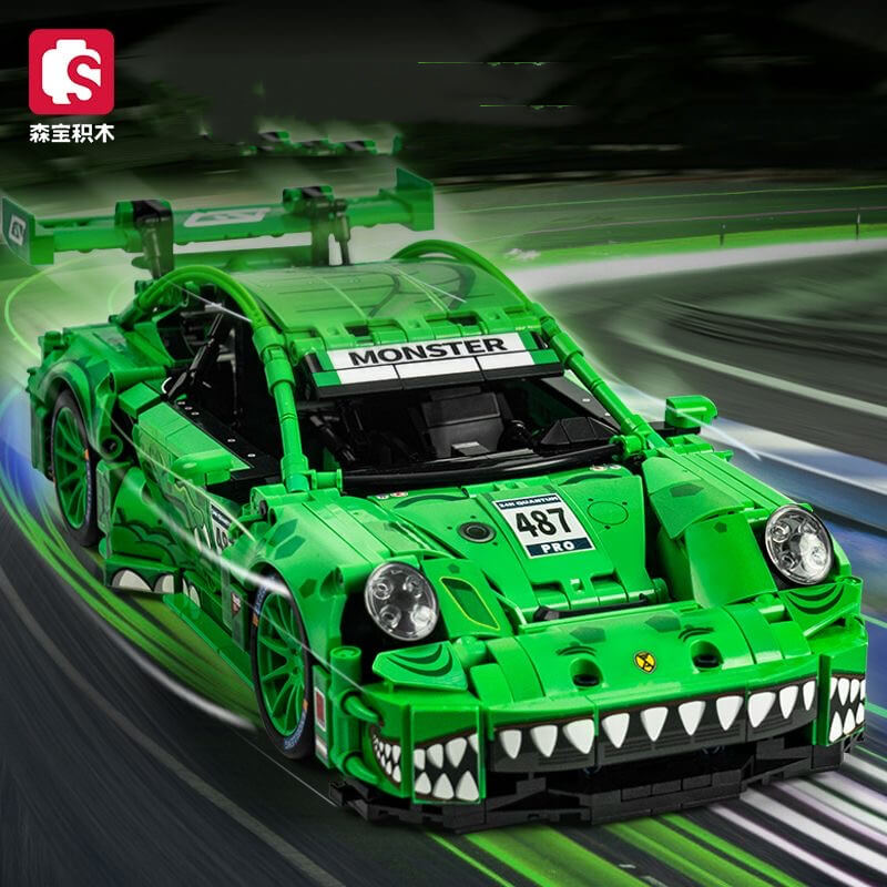 Sembo 715019 Porsche Tyrannosaurus-Afobrick Sembo 715019 Porsche Tyrannosaurus-Afobrick