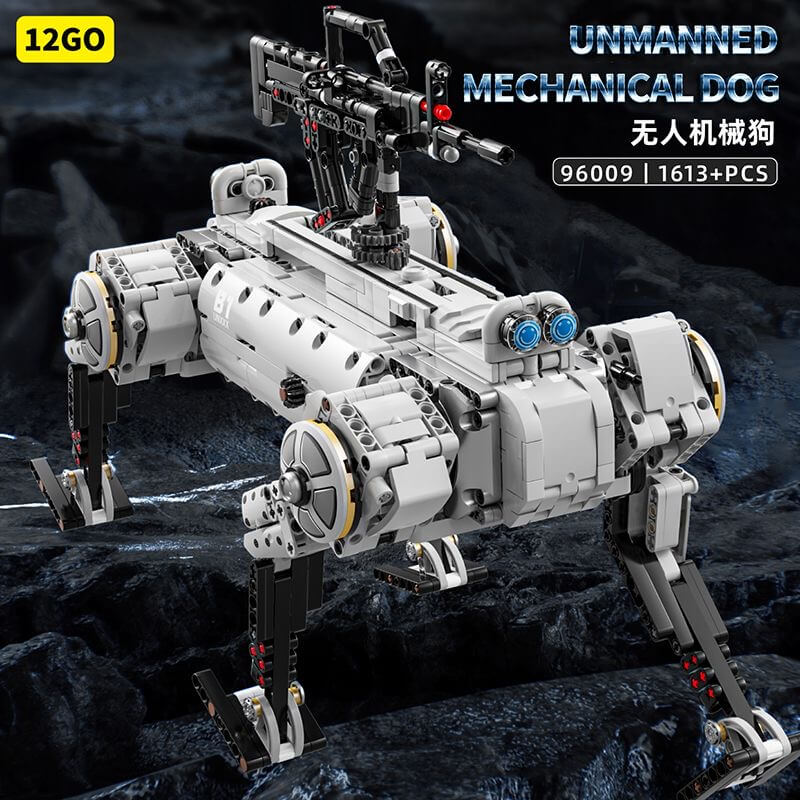 12GO 96009 Unmanned Robot Dog-Afobrick