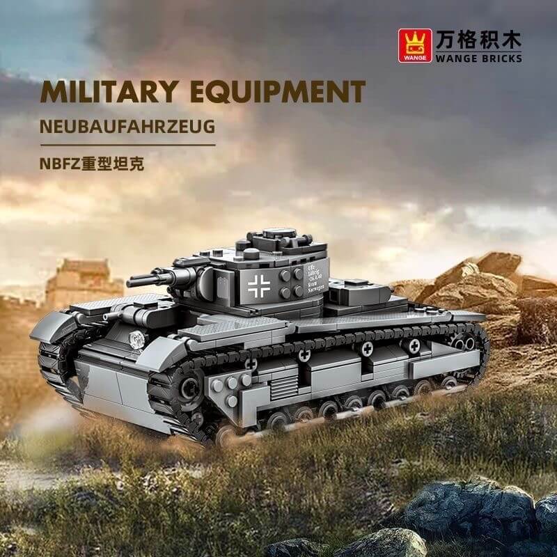 Wange 4515 NBFZ Heavy Tank-Afobrick