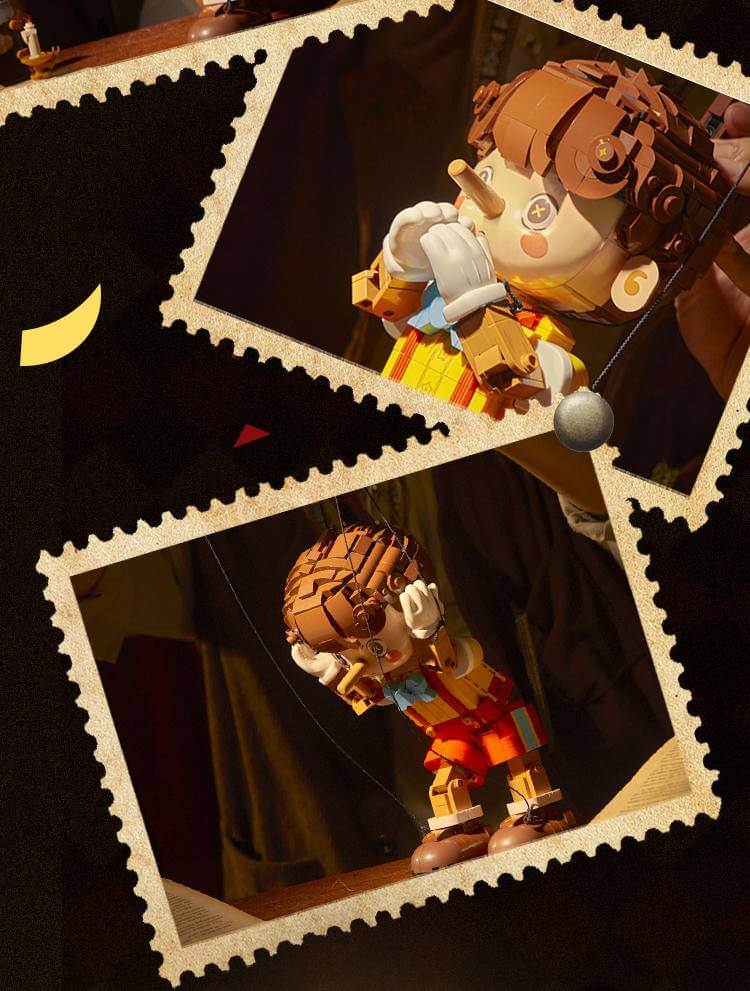 Wekki 506186 Fairy Tale Town Pinocchio Afobrick