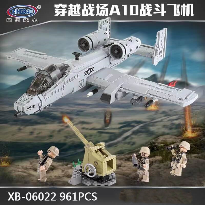 ポコ XINGBAO XB-06022 A10 attack aircraft-Afobrick
