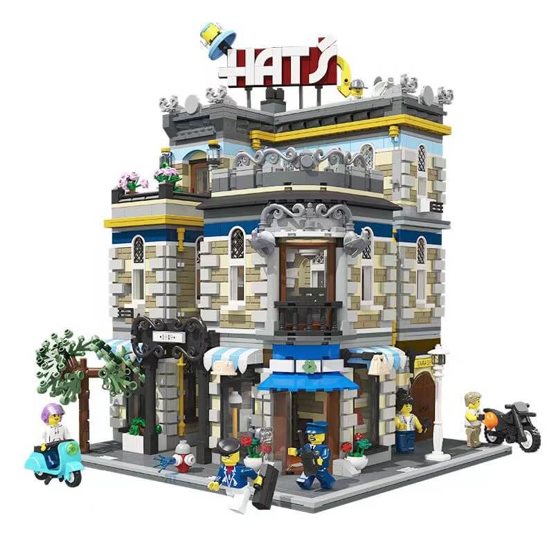 JIE STAR 89121 Hat Shop 3140pcs-AFOBRICK