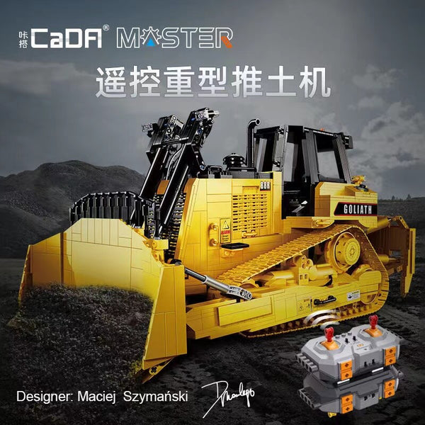 CADA Master C61056 Heavy Bulldozer 1:16 2826pcs CADA