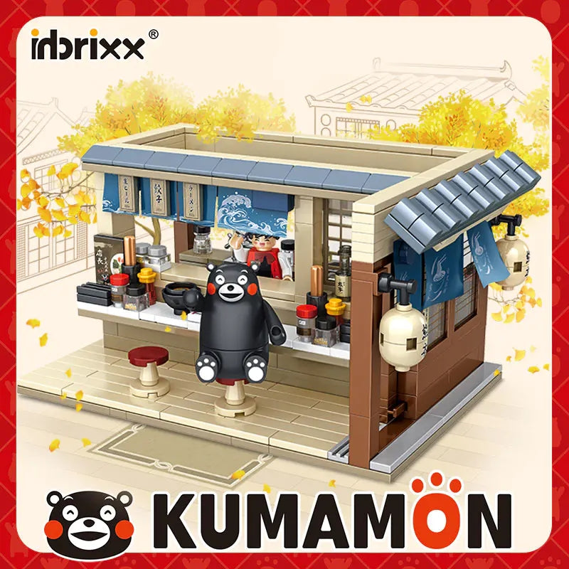Inbrixx 880010 Kumamon Ramen Restaurant-Afobrick