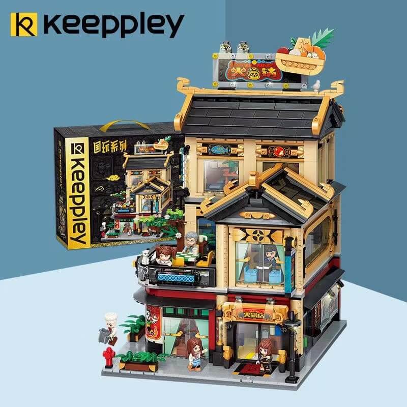 Keeppley K18001 New Chinese Street View: Kaiyun Hot Pot Restaurant
