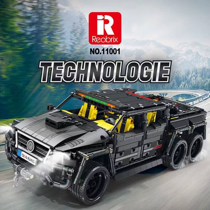 REOBRIX 11001 Brabus G700 6x6 off road RC 2162pcs