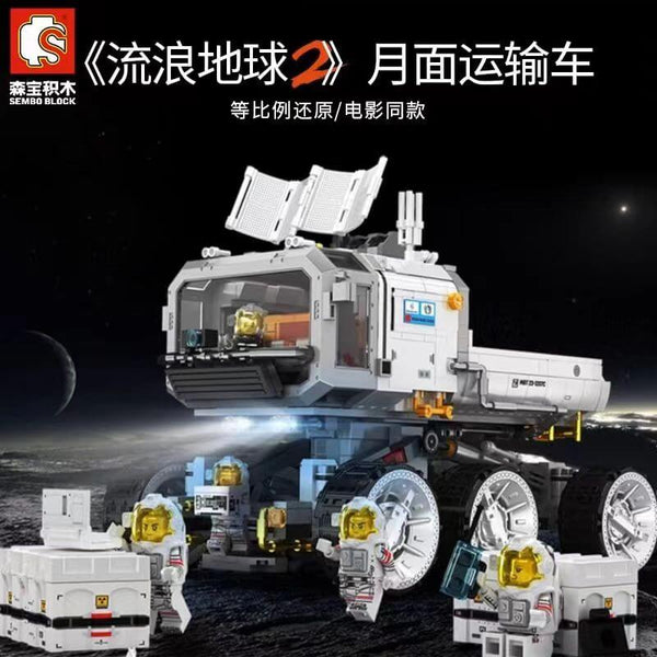 SEMBO 107105 The Wandering Earth Moon Base Truck Afobrick