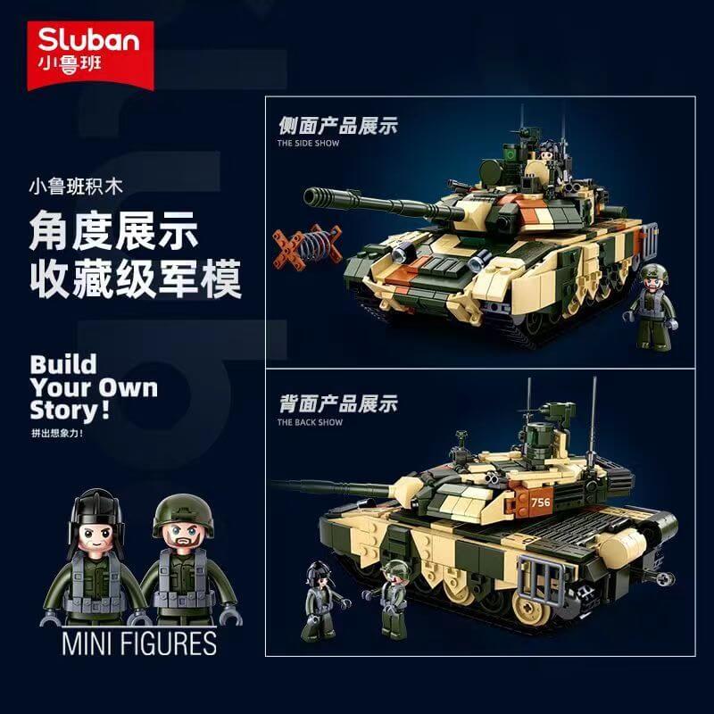 Sluban Military T90MS Tank Sluban