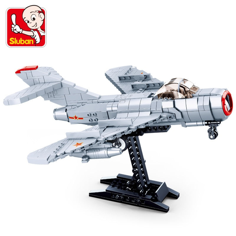 Sluban Military SU-27 Flanker-Afobrick