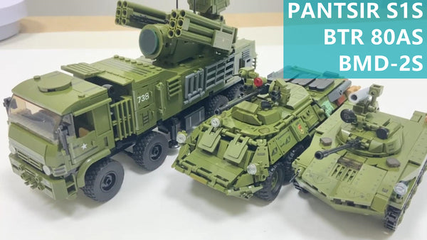 Sluban PANTSIR S1S&BTR 80AS&BMD 2S Review