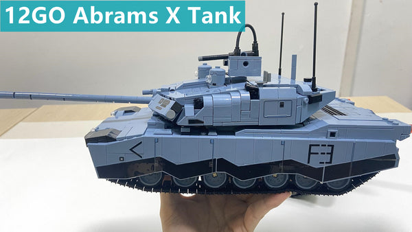 Speed Build Lego Modern Tank Abrams X-12GO 96005 Review