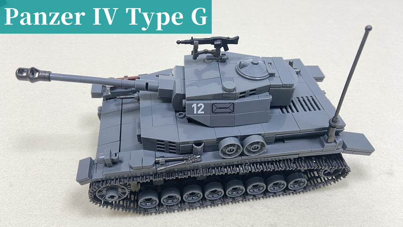 Build A Panzer IV G Type-Quanguan 100251 Review-Building Block