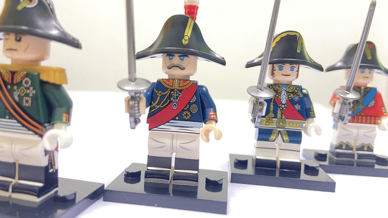 Napoleonic Wars|Duke of Wellington|Marshal Blücher|Minifigure Speed Build