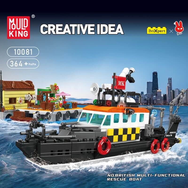 Mould King Creative Boat Series