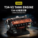 12GO 95009 T34-V2 Tank Engine