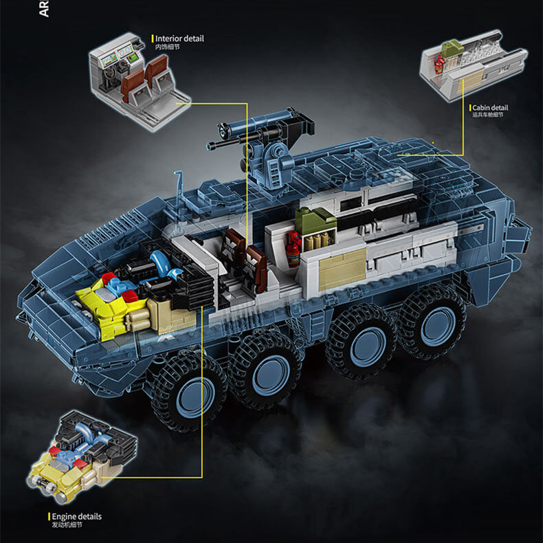 12GO 96006 Stryker X Armored Vehicle