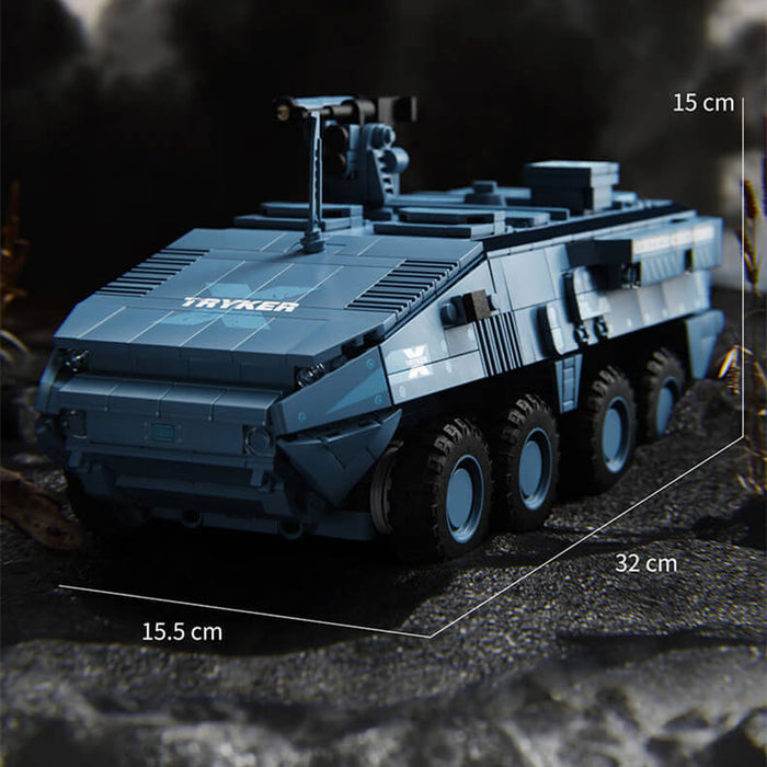 12GO 96006 Stryker X Armored Vehicle-Afobrick