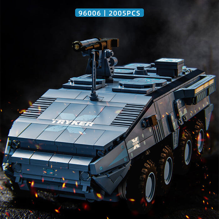 12GO 96006 Stryker X Armored Vehicle-Afobrick