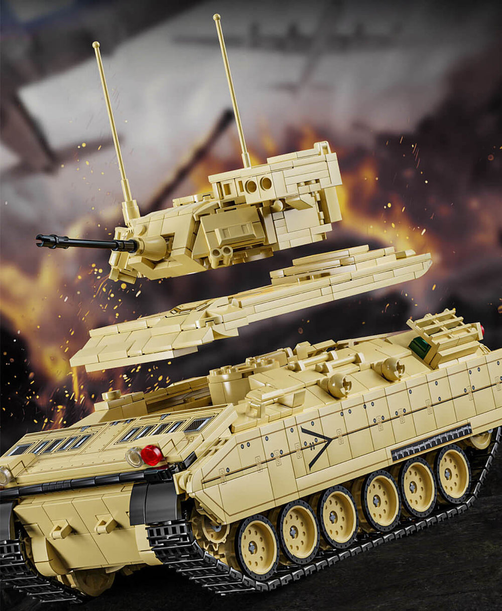 12GO 96007 M24 Bradley Infantry Fighting Vehicle-Afobrick