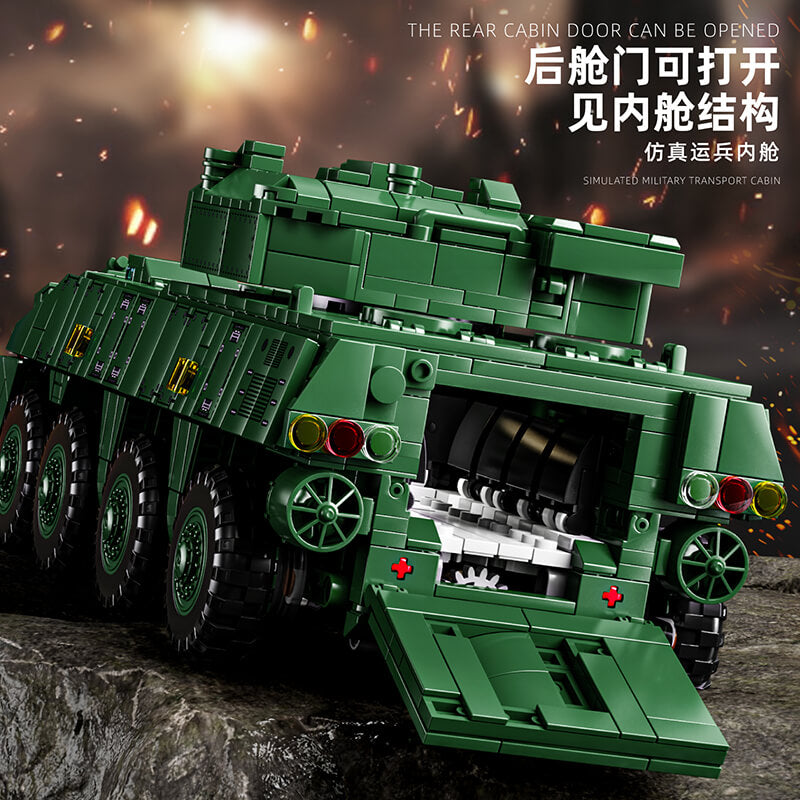 12GO 96008 ZBL-19 wheeled infantry fighting vehicle