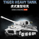 12GO 97001 Tiger tank snow paint