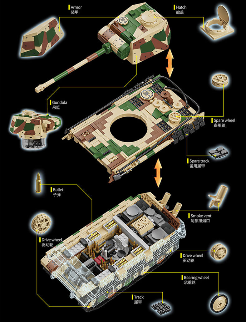 12GO 97002 Panther Medium Tank G