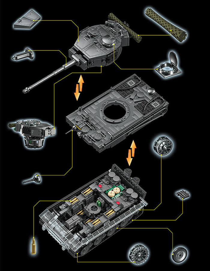12GO97008Tigerheavytankelectro