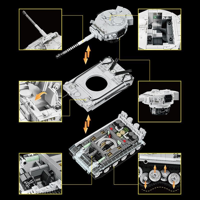 12GO 97012 Tiger Tank S04