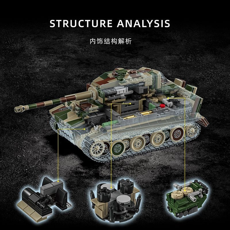 12GO 97013 Tiger Tank 007