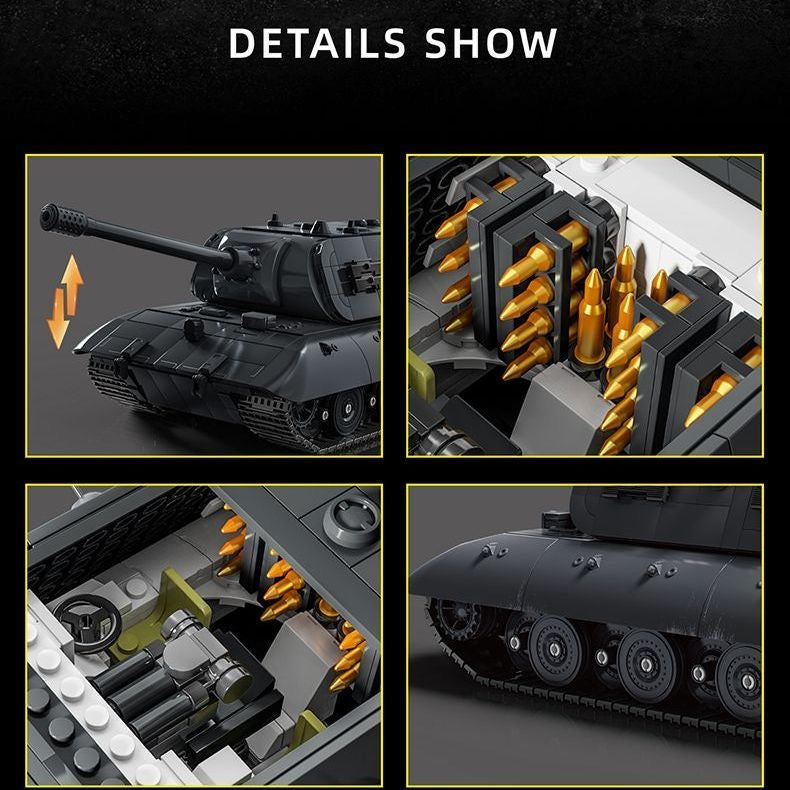 12GO 97020 E-100 Heavy Tank Maus Turret