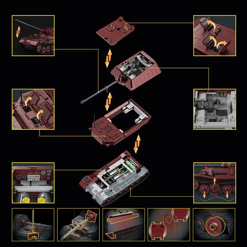 12GO 97022 Jagdpanzer Tiger/P Collector's Edition