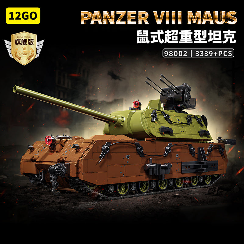 12GO 98002 Panzer VIII Maus Land Cruiser Version