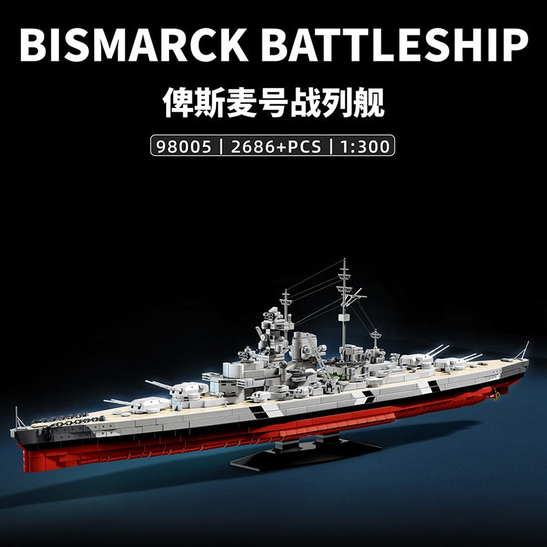 12GO 98005 Bismarck 1:300
