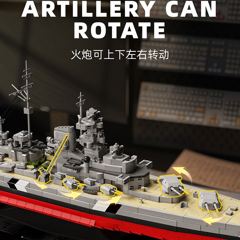 12GO 98005 Bismarck 1:300