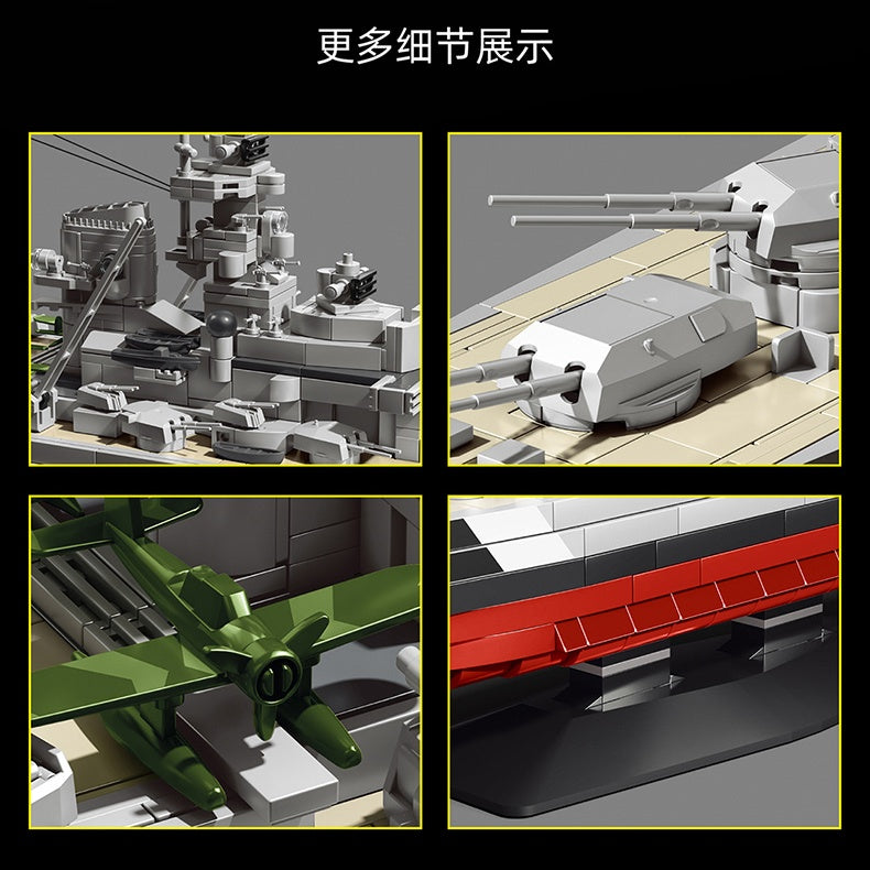 12GO 98005 Bismarck 1:300