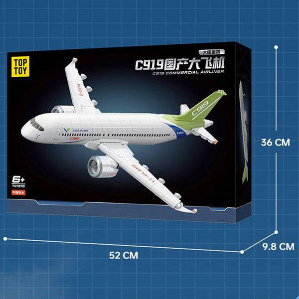 WITH コヨイトモチケ TOPTOY C919 Plane And CRH Train-Afobrick