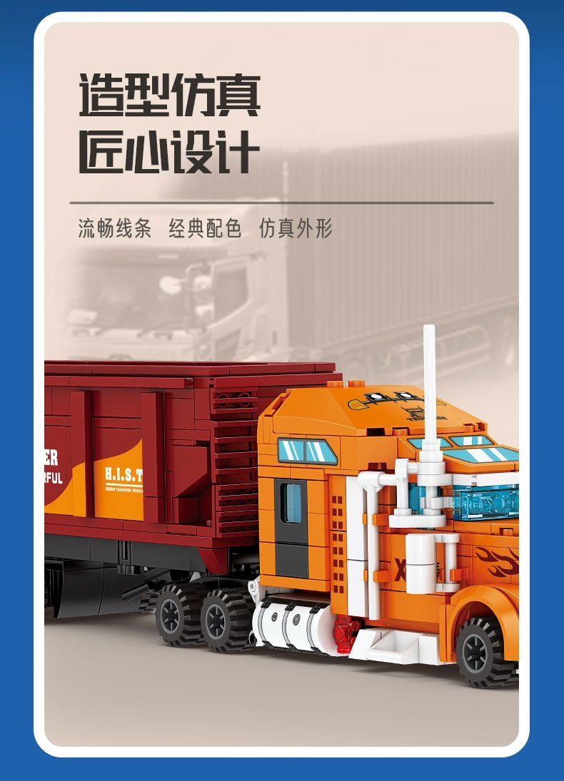 KAZI Container Truck 4 IN 1