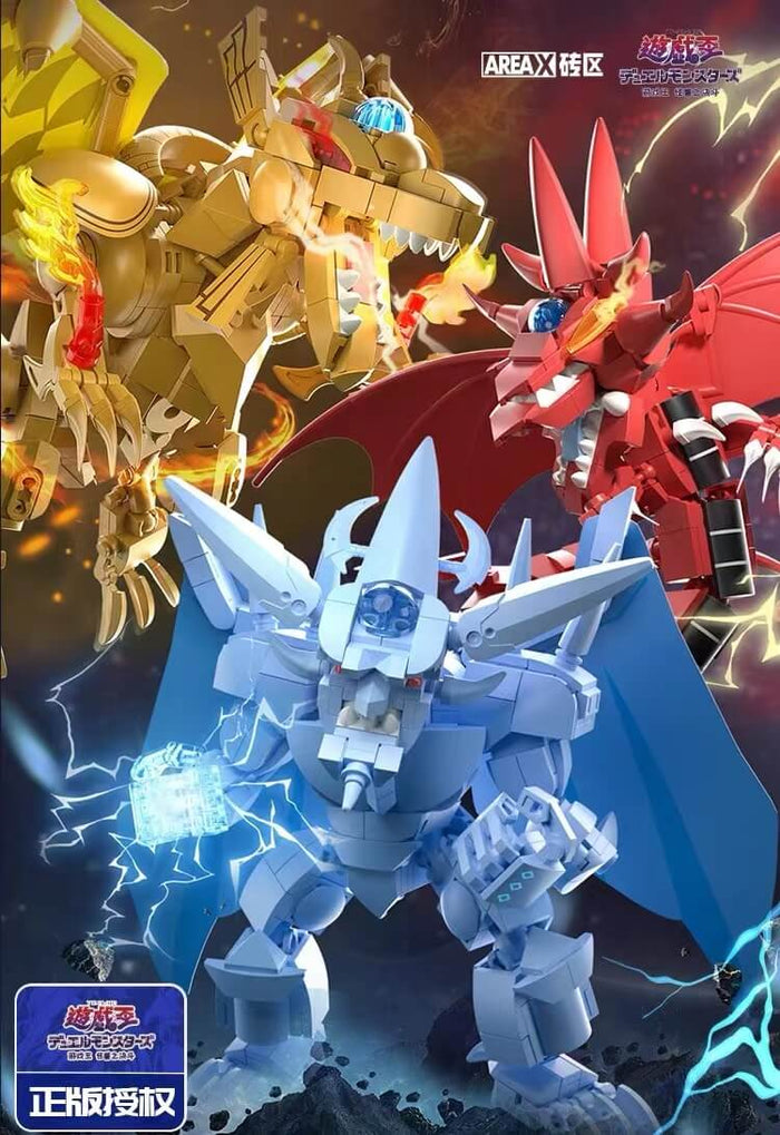 AREA-X Yu-Gi-Oh! Three Fantasy God Series-Afobrick