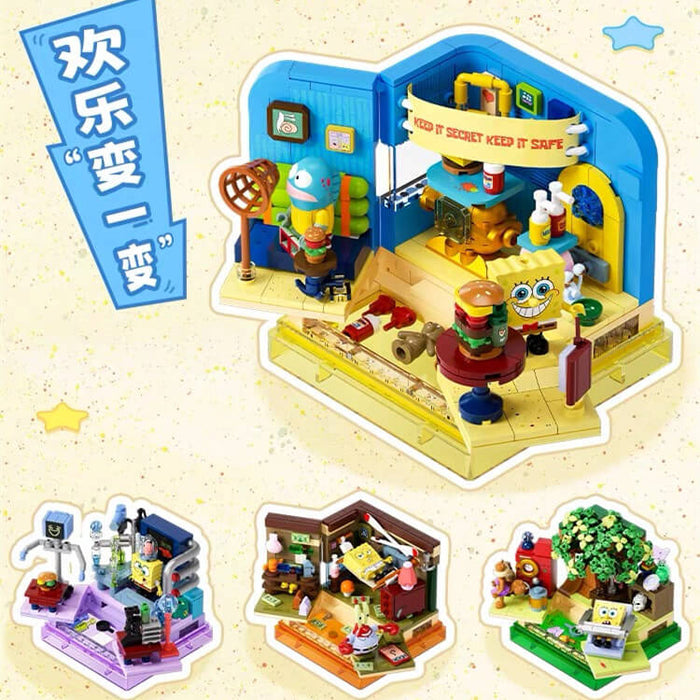 Area-X BOX SpongeBob SquarePants Good Friends 2.0-Afobrick