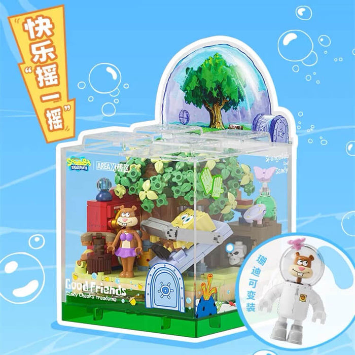 Area-X BOX SpongeBob SquarePants Good Friends 2.0-Afobrick Area-X BOX SpongeBob SquarePants Good Friends 2.0-Afobrick