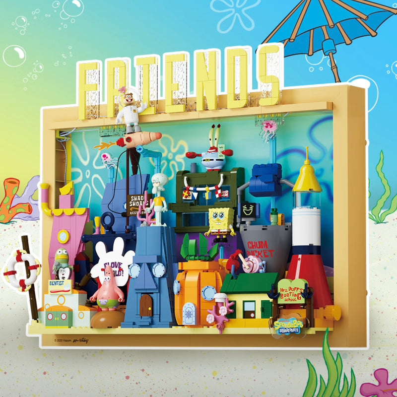 Areax SpongeBob SquarePants 3D Decorative Painting